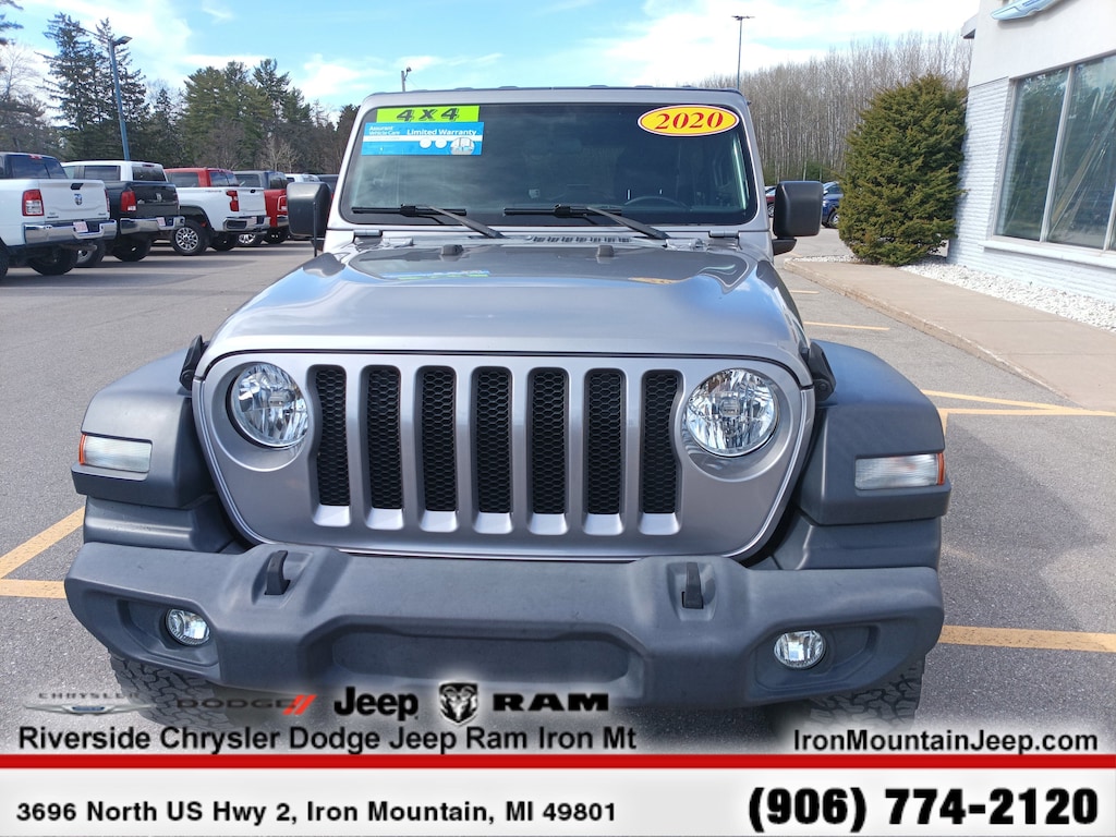 Used 2020 Jeep Wrangler Unlimited Sport S Sport S 4x4