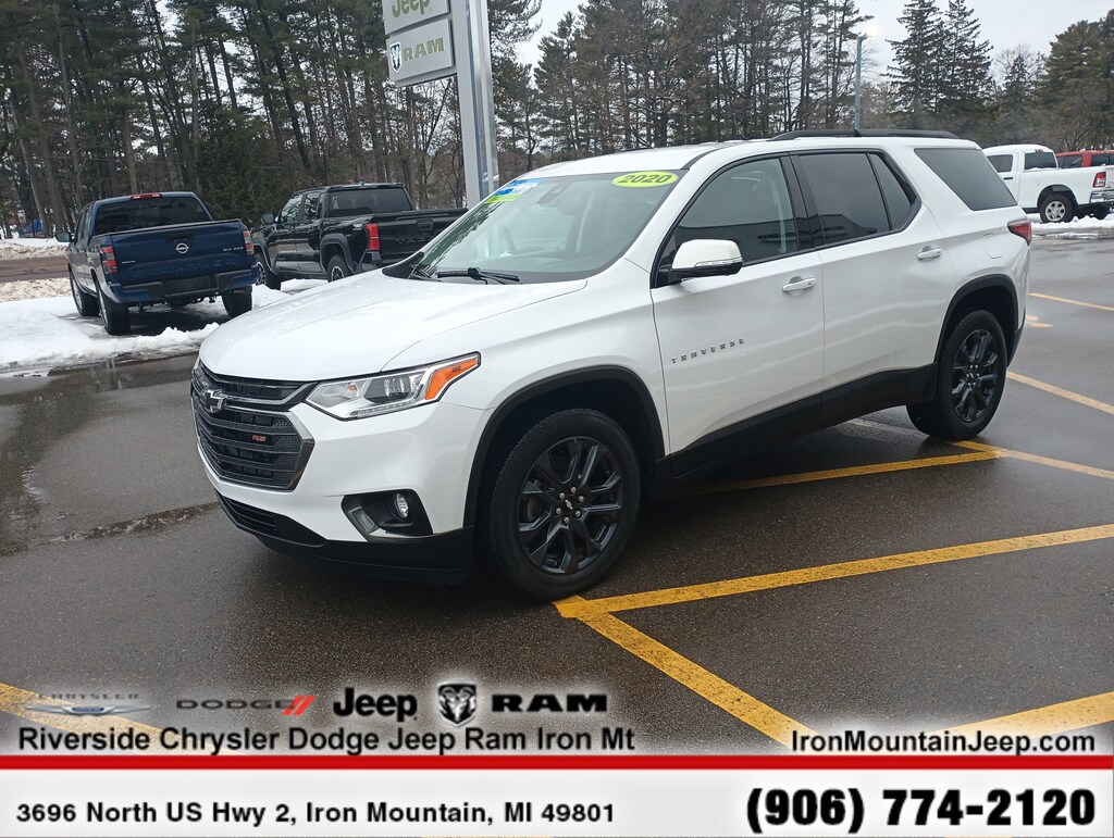 Certified 2020 Chevrolet Traverse RS AWD RS