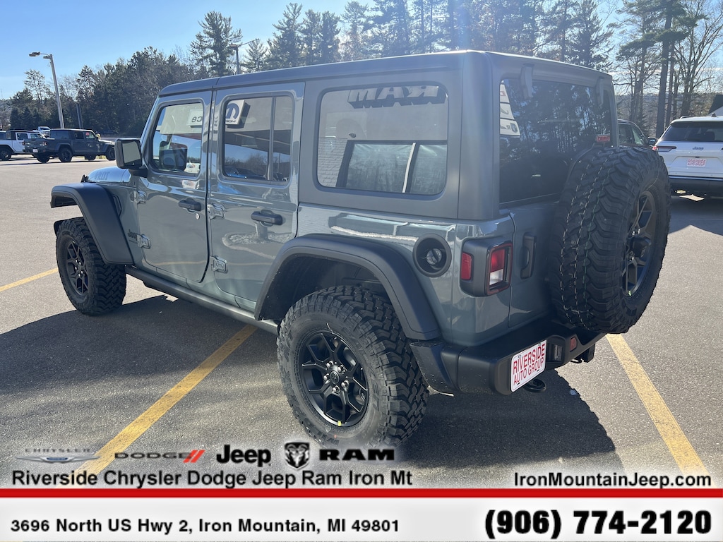 New 2026 Jeep Wrangler Willys Sport Utility
