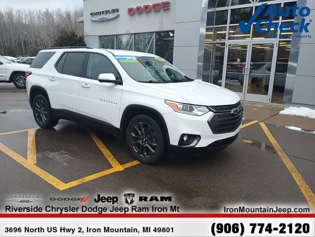 Certified 2020 Chevrolet Traverse RS AWD RS