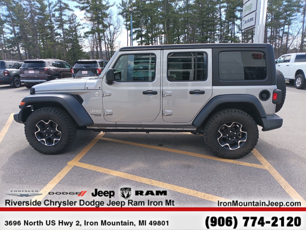 Used 2020 Jeep Wrangler Unlimited Sport S Sport S 4x4