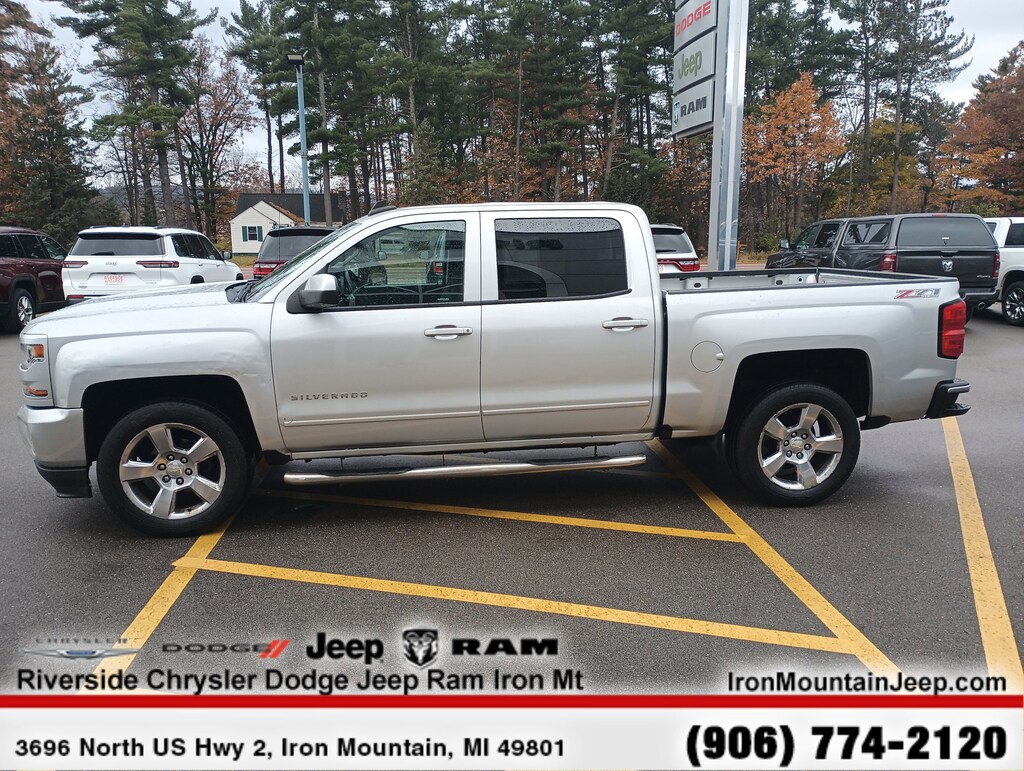 Used 2016 Chevrolet Silverado 1500 LT 4WD Crew Cab 143.5 LT w/2LT