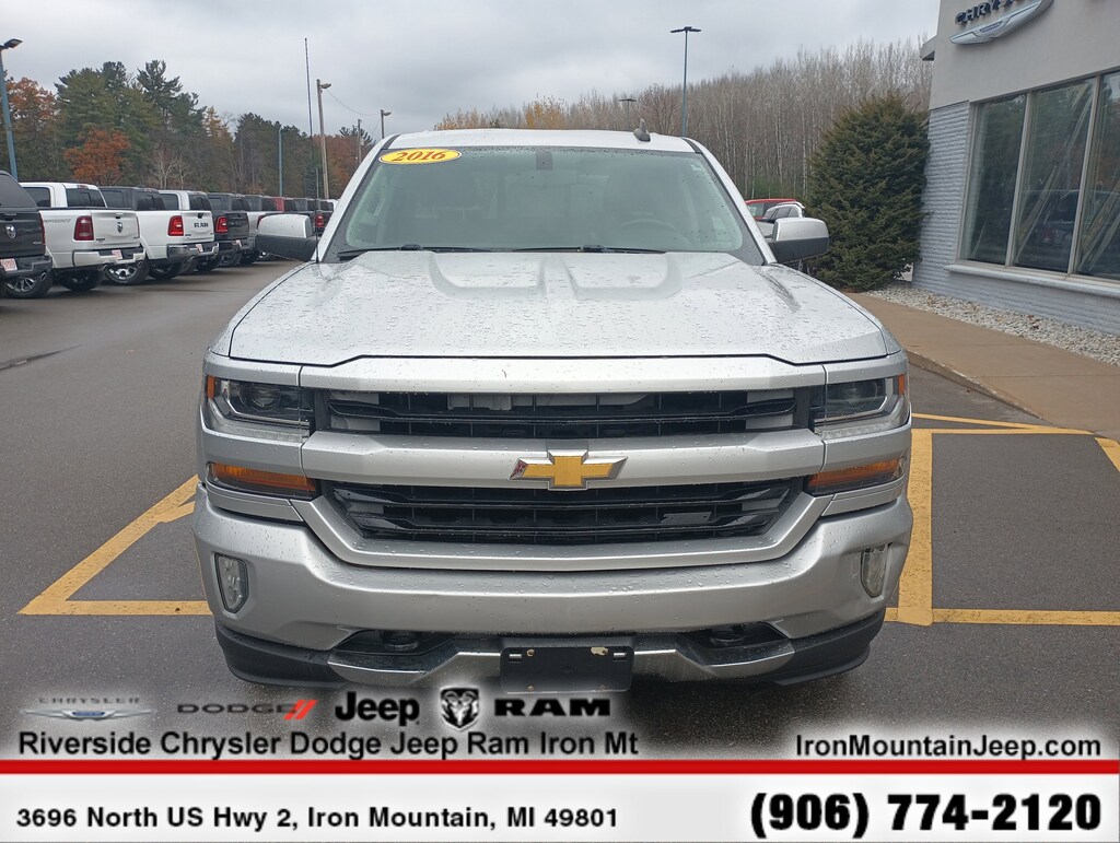 Used 2016 Chevrolet Silverado 1500 LT 4WD Crew Cab 143.5 LT w/2LT
