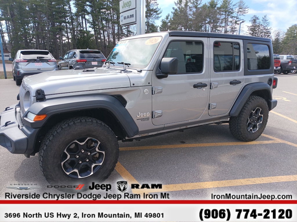 Used 2020 Jeep Wrangler Unlimited Sport S Sport S 4x4