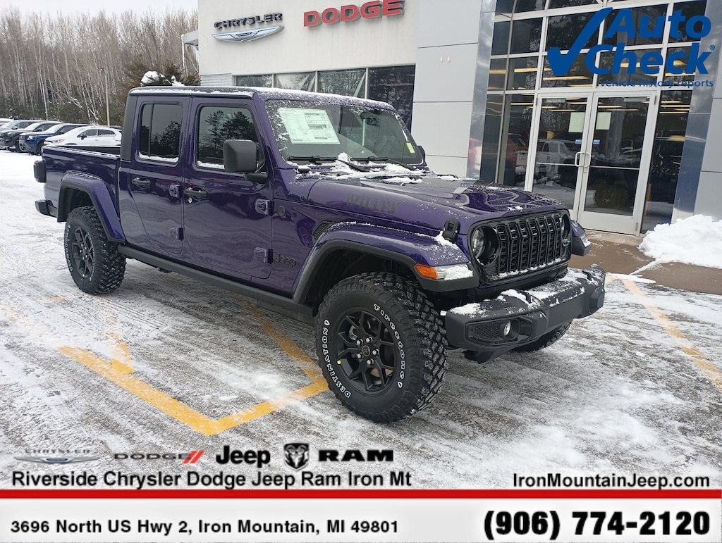 New 2026 Jeep Gladiator Willys Pickup