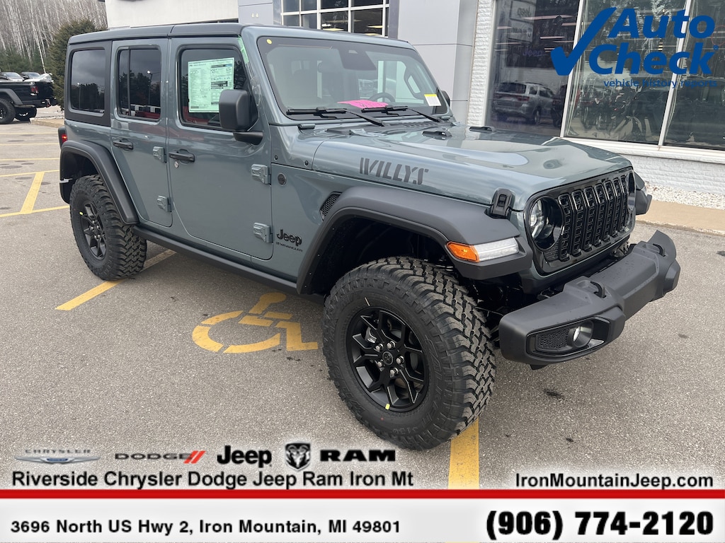 New 2026 Jeep Wrangler Willys Sport Utility