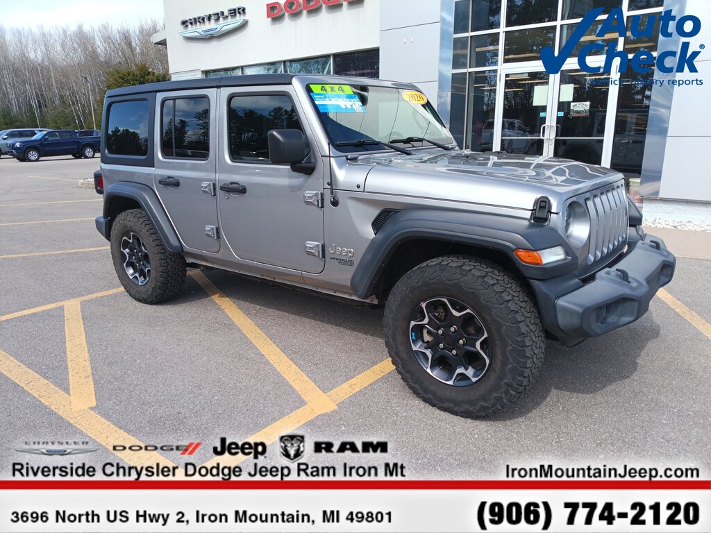 Used 2020 Jeep Wrangler Unlimited Sport S Sport S 4x4