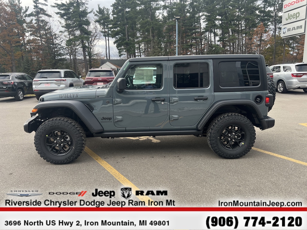New 2026 Jeep Wrangler Willys Sport Utility