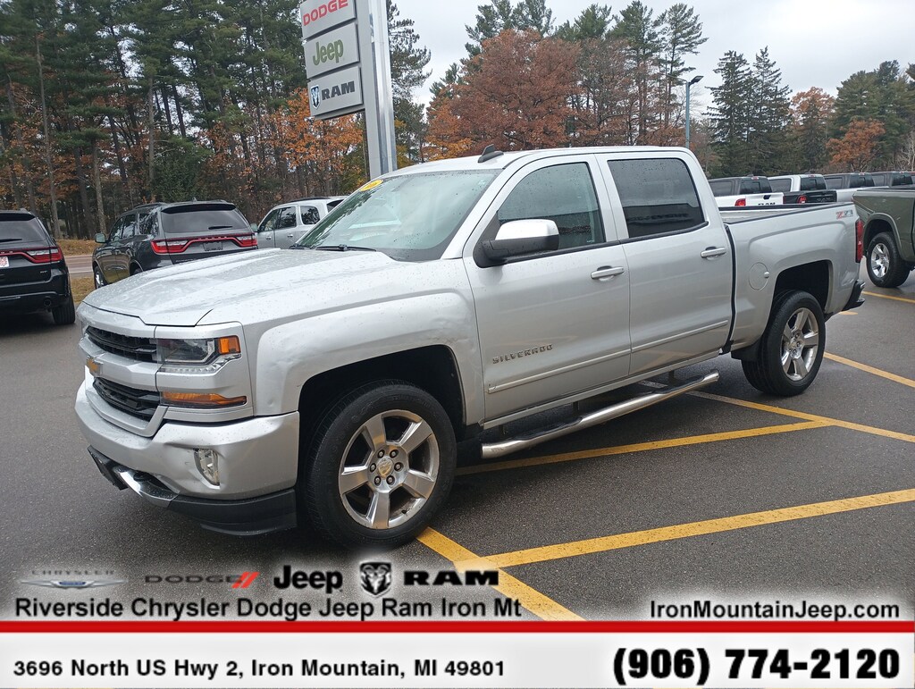 Used 2016 Chevrolet Silverado 1500 LT 4WD Crew Cab 143.5 LT w/2LT