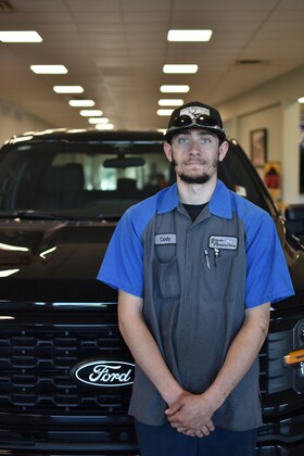 Staff member Cody Buxman from ID_51591b