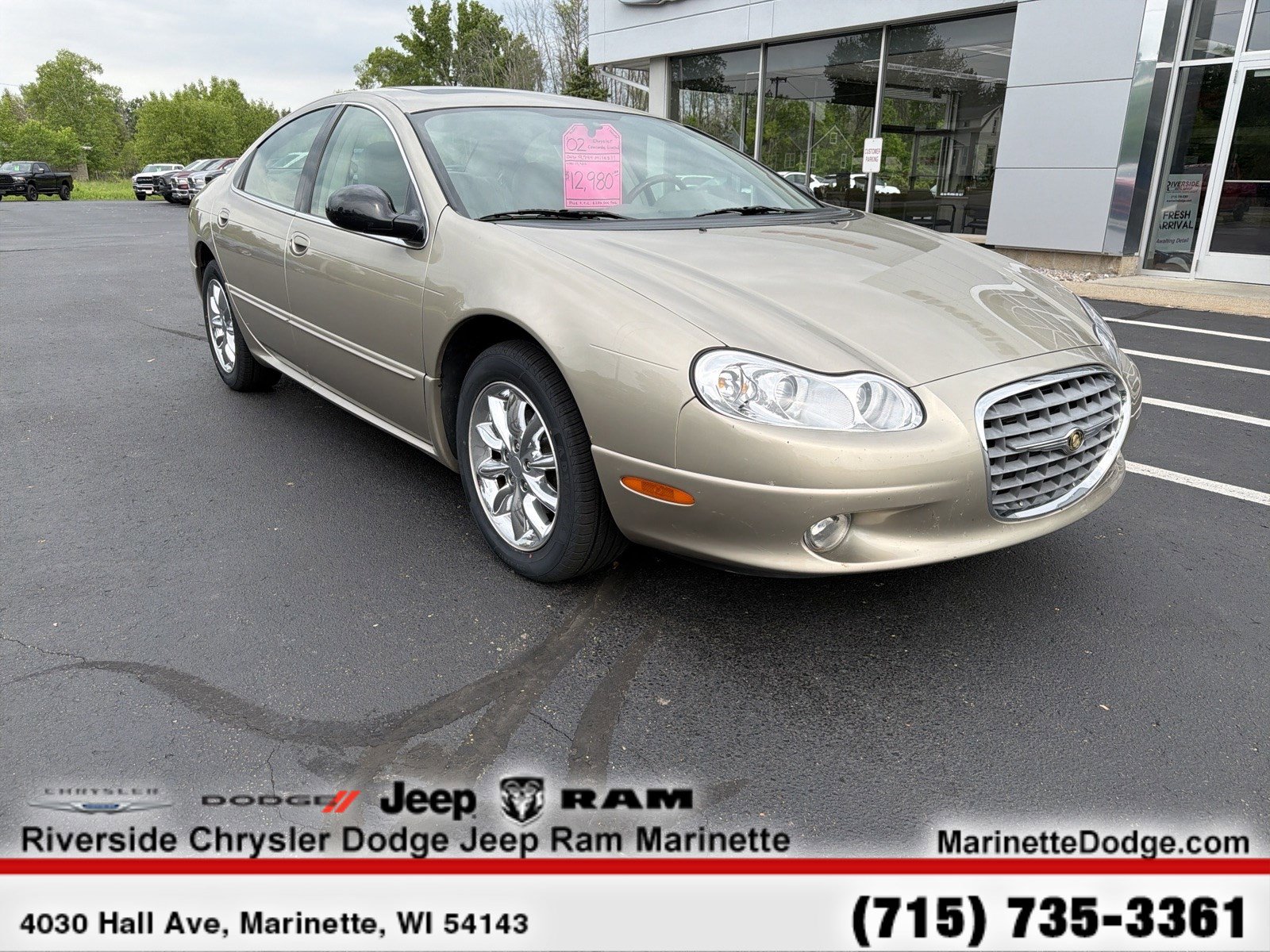Used 2002 Chrysler Concorde Limited with VIN 2C3AD56GX2H216600 for sale in Marinette, WI