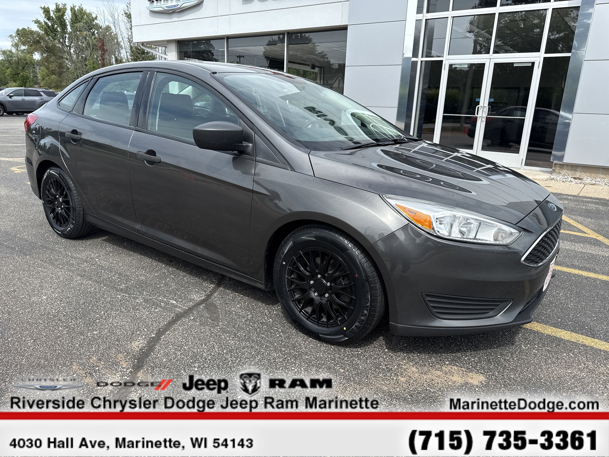 Certified 2016 Ford Focus S with VIN 1FADP3E26GL210920 for sale in Marinette, WI