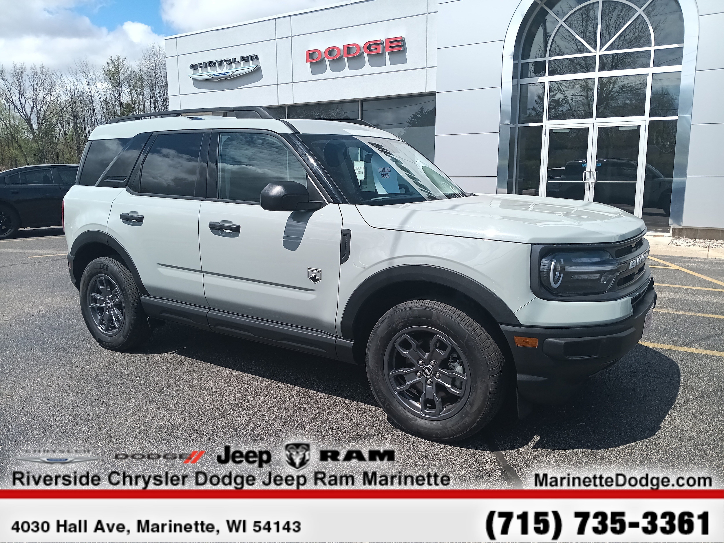 Used 2024 Ford Bronco Sport Big Bend with VIN 3FMCR9B67RRE11851 for sale in Marinette, WI