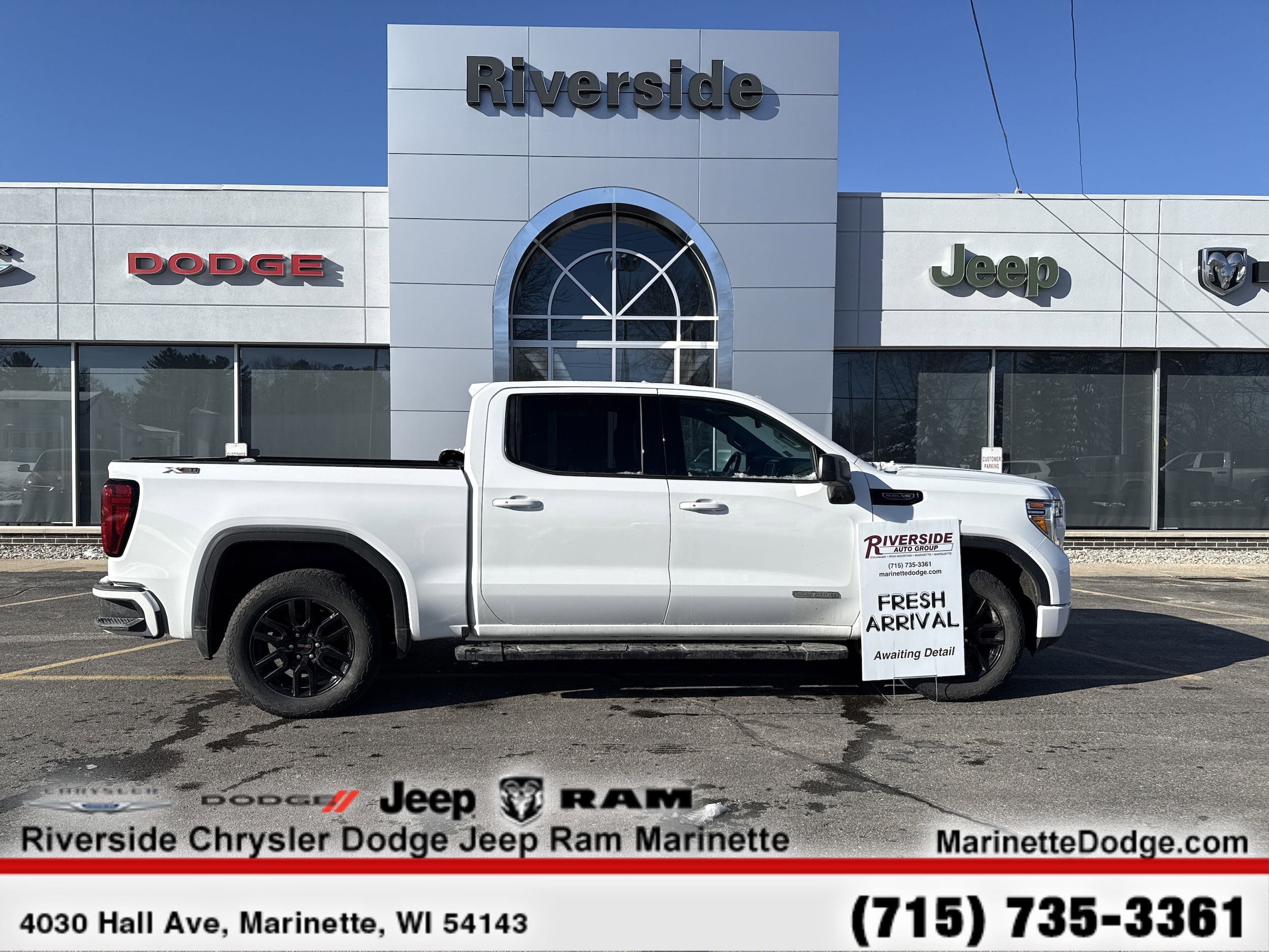 Certified 2022 GMC Sierra 1500 Limited Elevation with VIN 3GTU9CED5NG202419 for sale in Marinette, WI