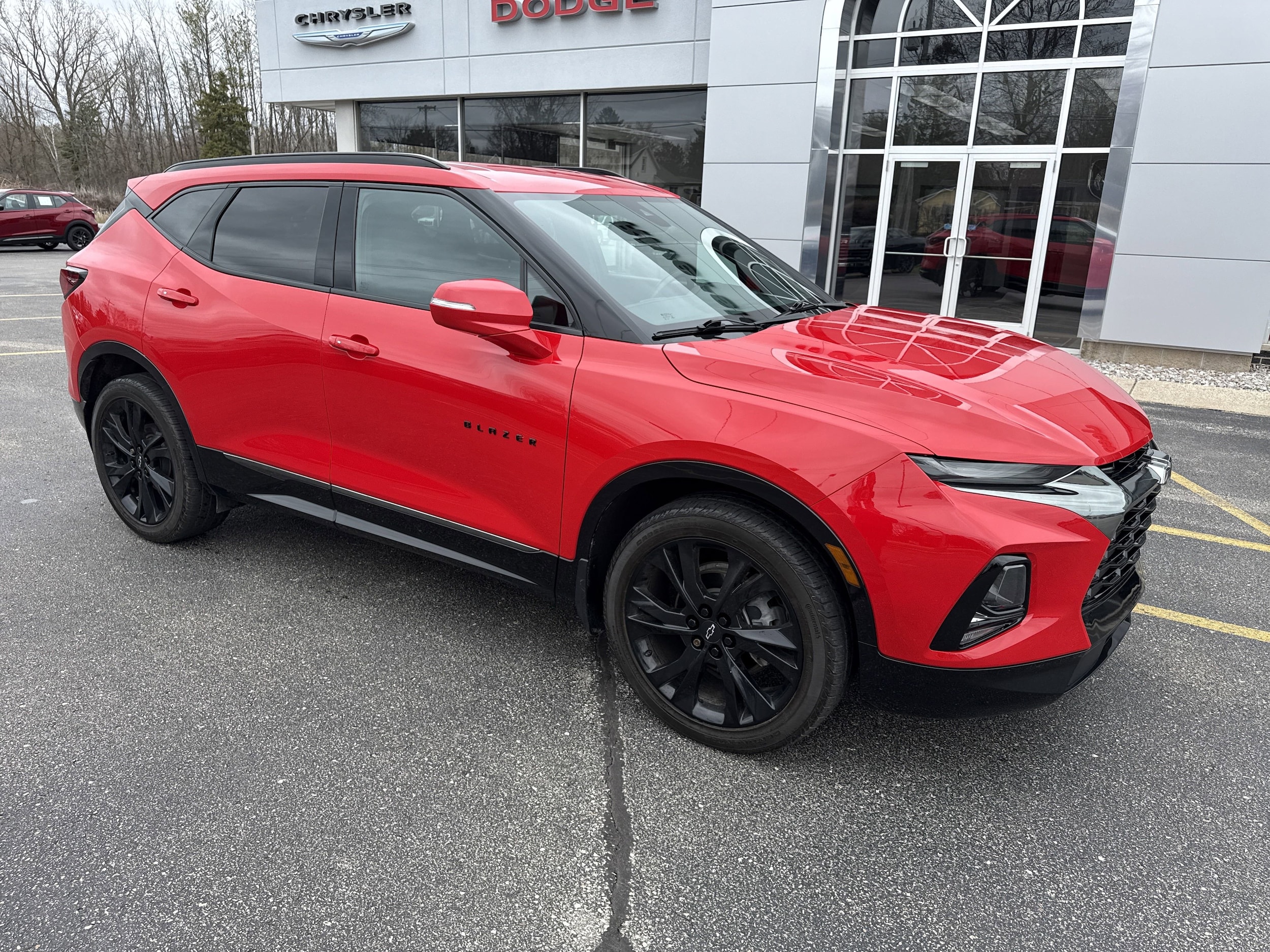 Certified 2022 Chevrolet Blazer RS with VIN 3GNKBKRS9NS157617 for sale in Marinette, WI