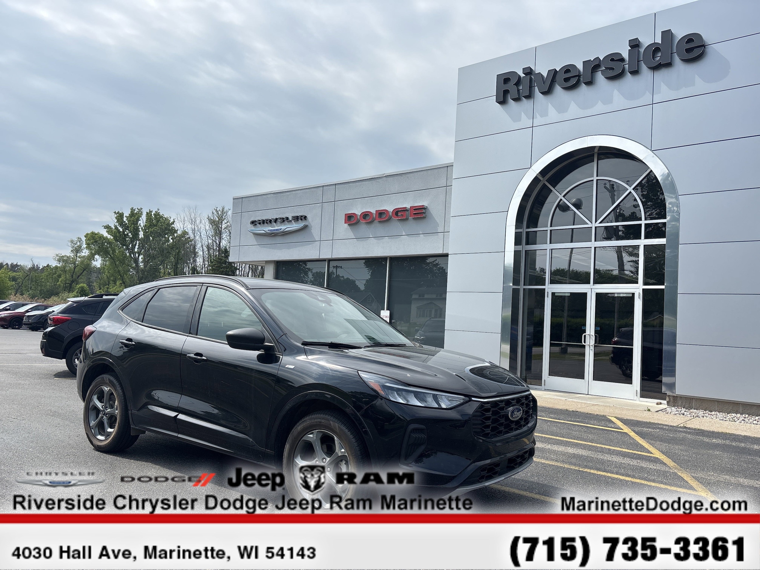 Used 2023 Ford Escape ST-Line with VIN 1FMCU9MN7PUA57063 for sale in Marinette, WI
