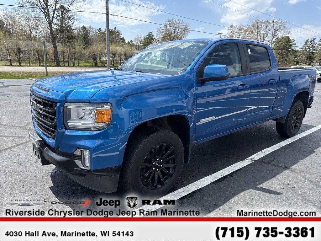 Used 2022 GMC Canyon 4WD Elevation 4WD Crew Cab 141 Elevation