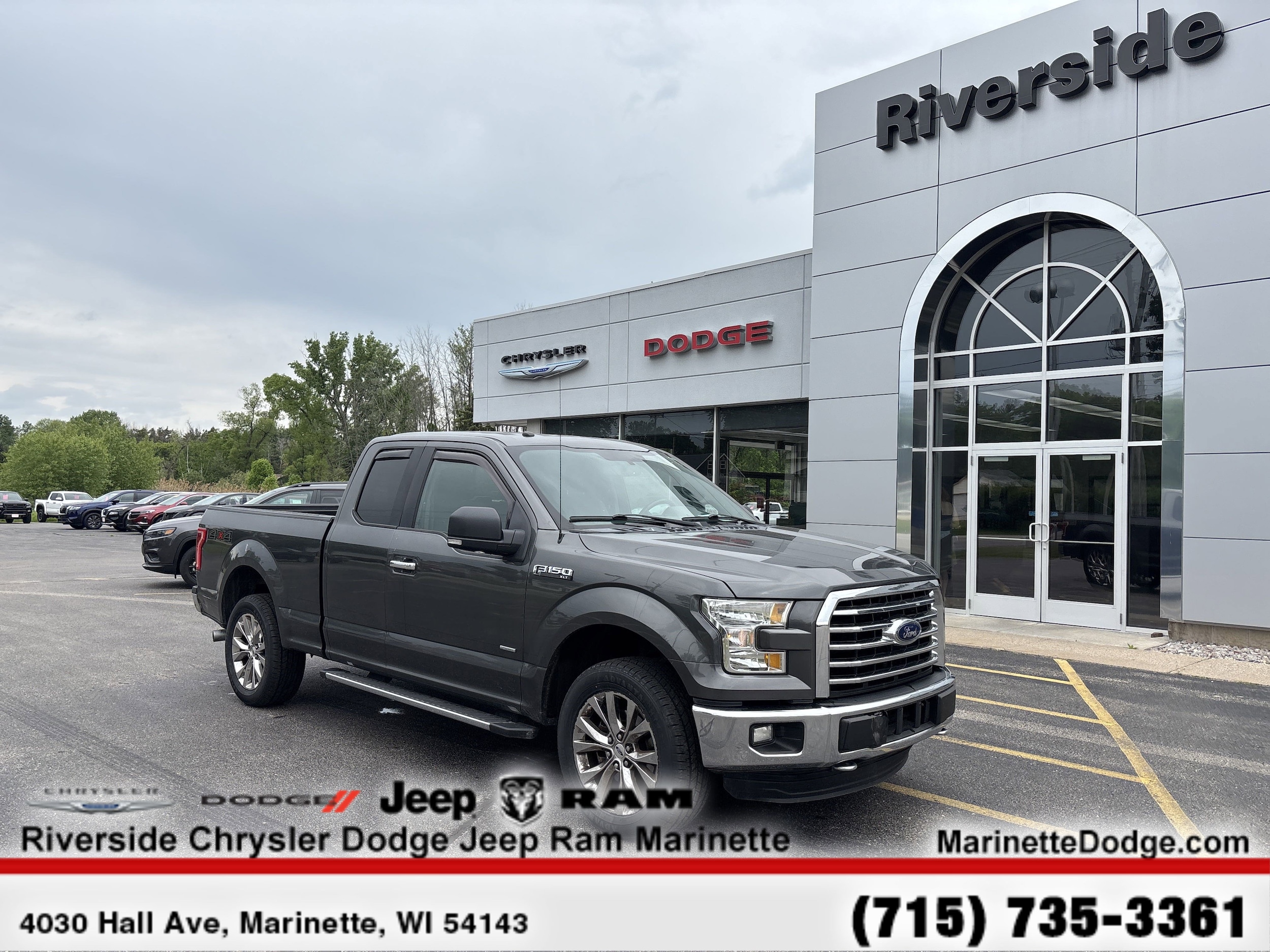 Certified 2016 Ford F-150 XLT with VIN 1FTEX1EP5GFD18359 for sale in Marinette, WI