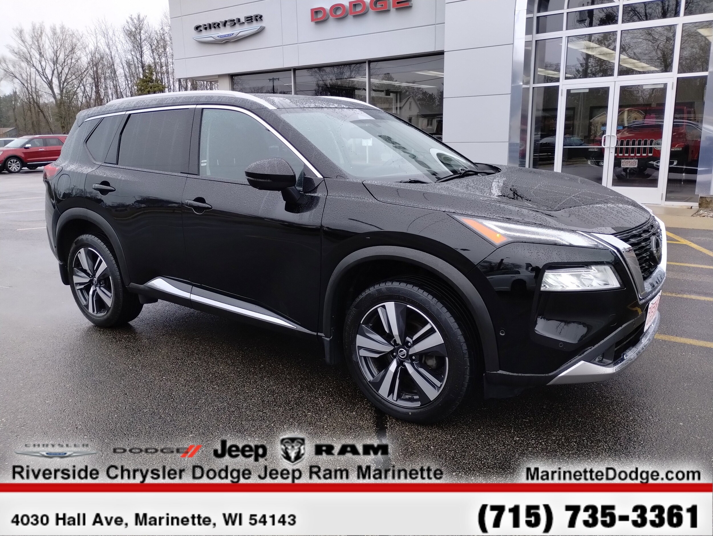 Used 2021 Nissan Rogue Platinum with VIN JN8AT3DD4MW306541 for sale in Marinette, WI