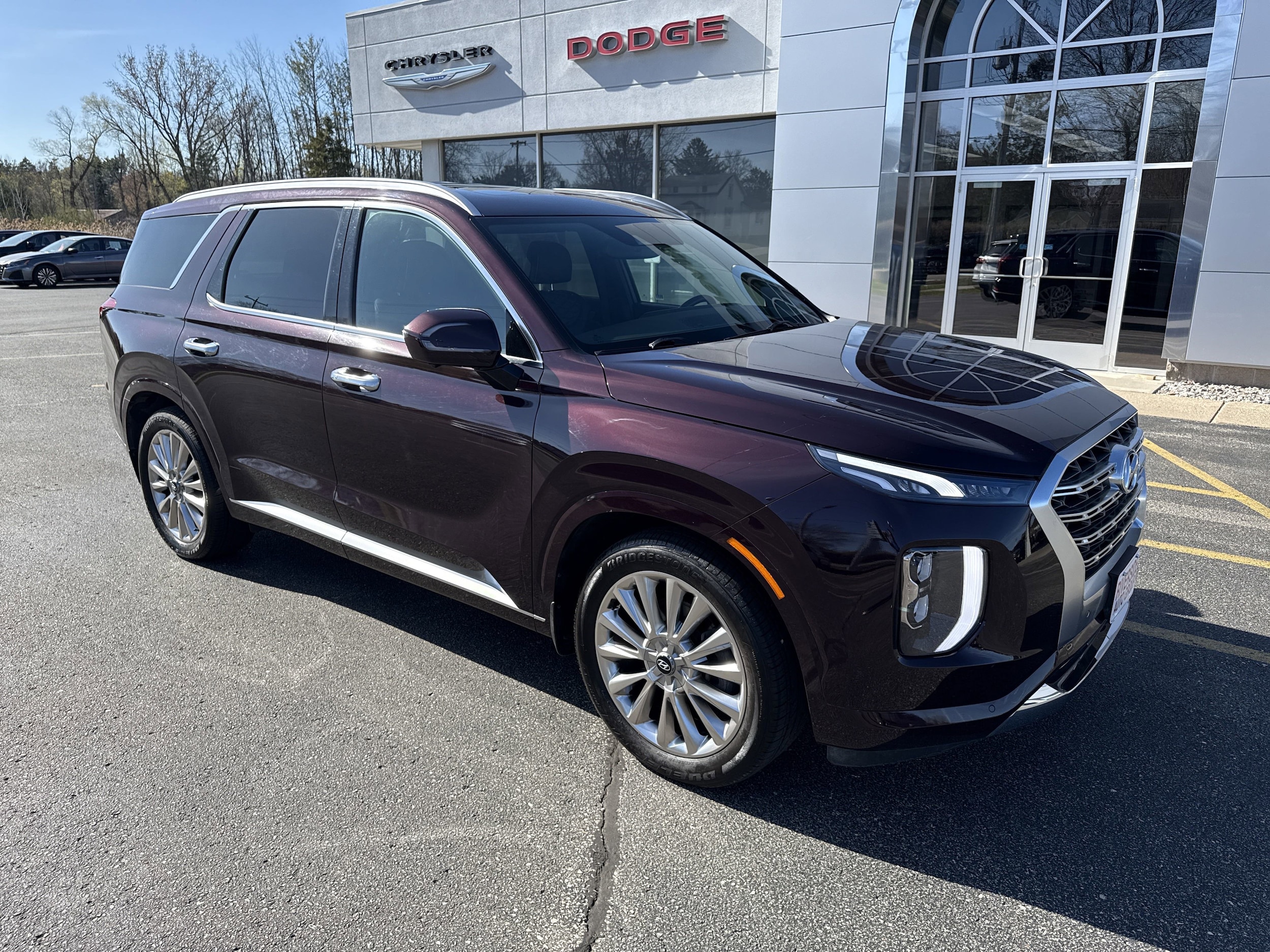 Certified 2020 Hyundai Palisade Limited with VIN KM8R5DHEXLU145409 for sale in Marinette, WI
