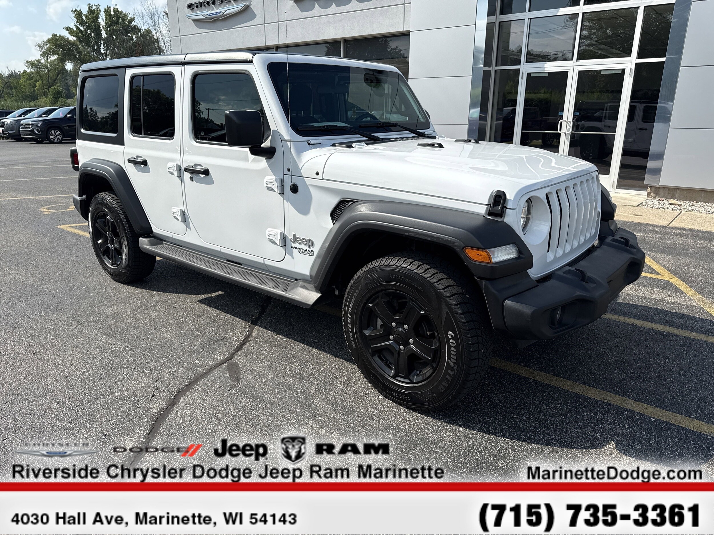 2021 Jeep Wrangler Unlimited Sport S photo 2