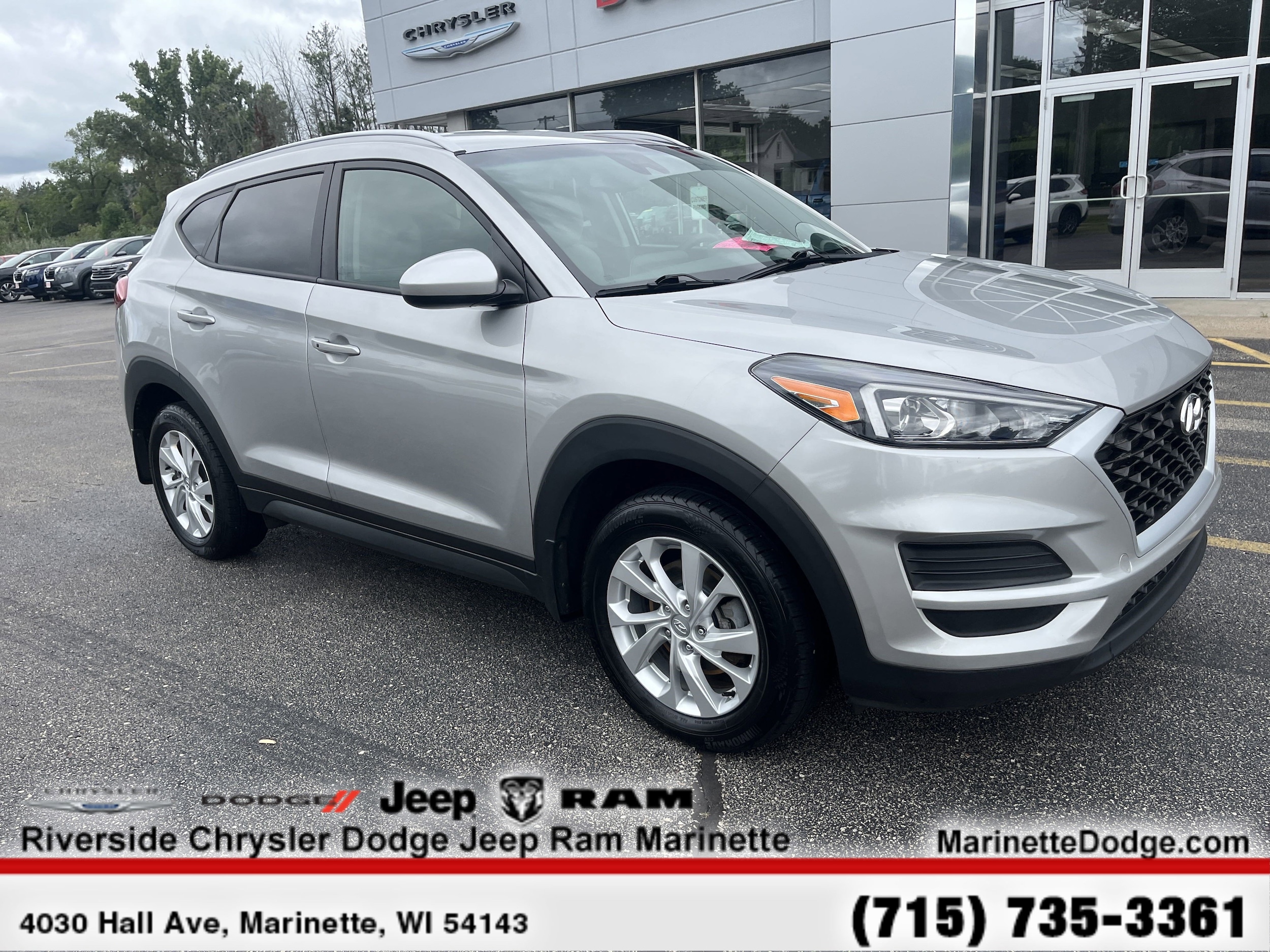 Certified 2020 Hyundai Tucson Value with VIN KM8J3CA42LU250346 for sale in Marinette, WI