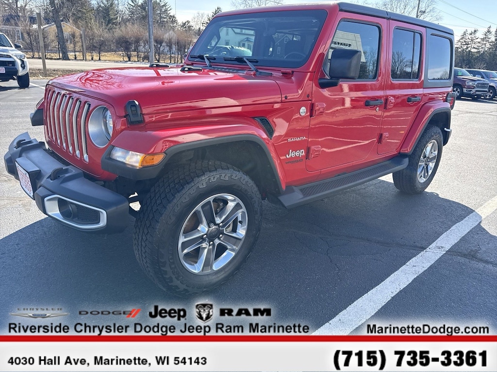 Used 2021 Jeep Wrangler Unlimited Sahara SUV