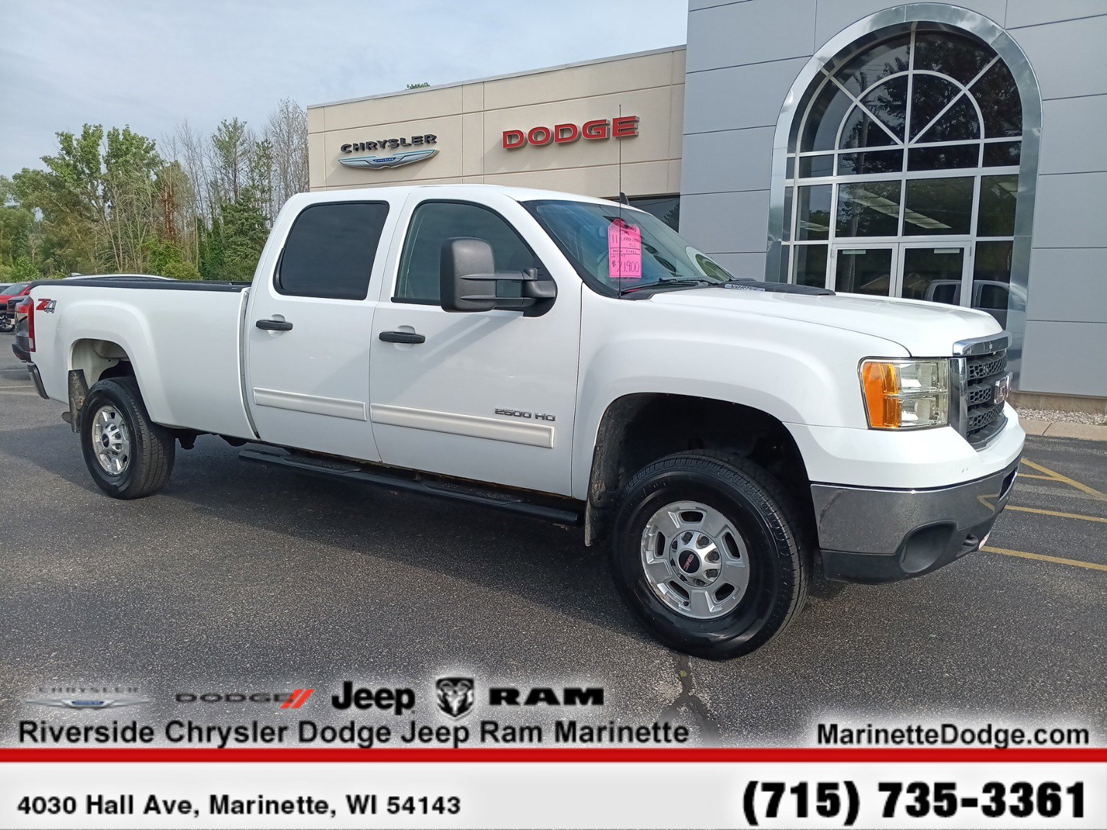 Used 2011 GMC Sierra 2500HD SLE with VIN 1GT120CG0BF166140 for sale in Marinette, WI