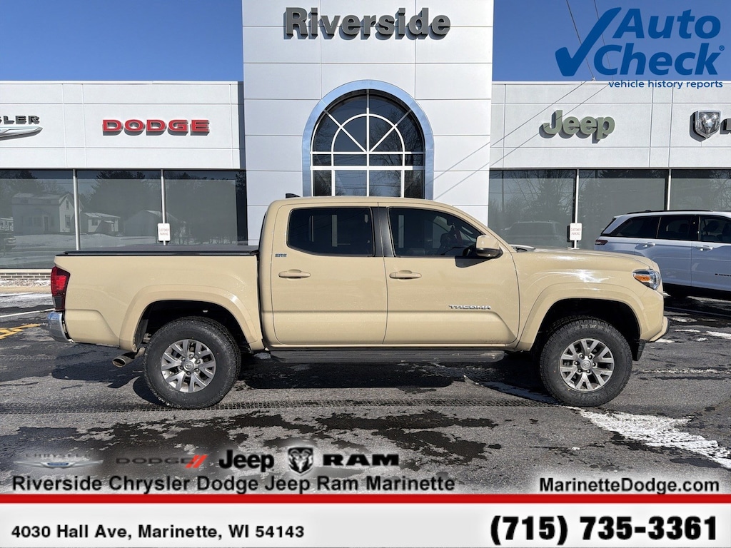 Certified 2018 Toyota Tacoma Truck Double Cab