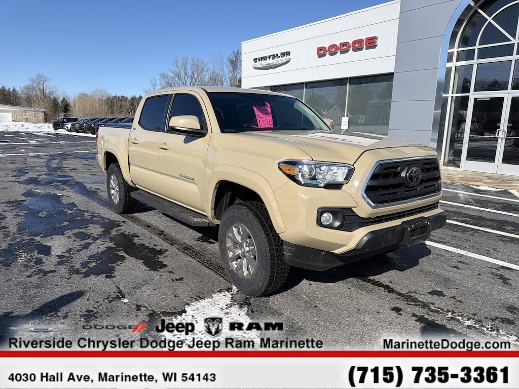 Certified 2018 Toyota Tacoma Truck Double Cab