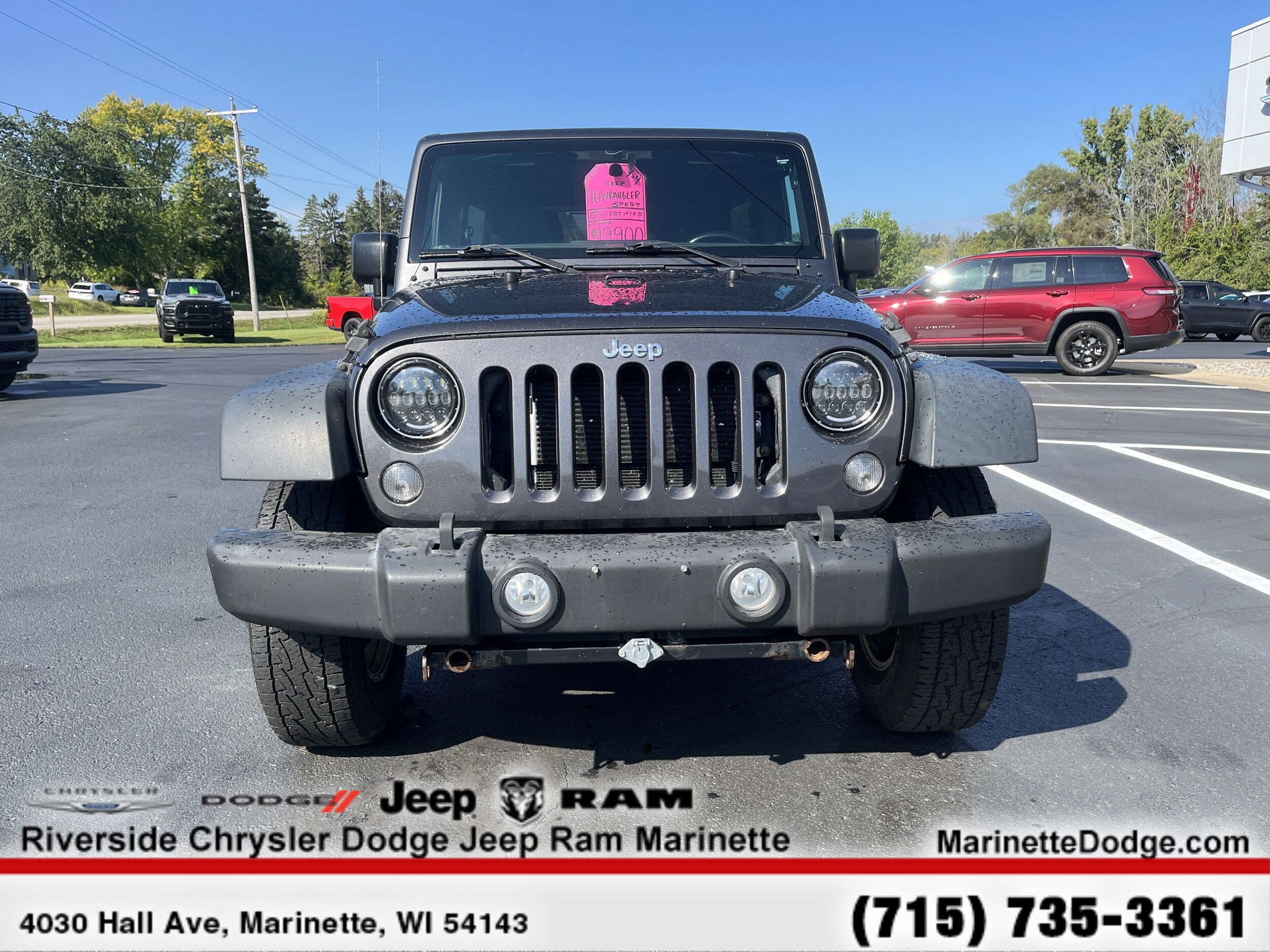 2016 Jeep Wrangler Unlimited Sport photo 3