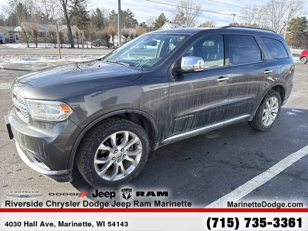 Certified 2017 Dodge Durango Citadel SUV