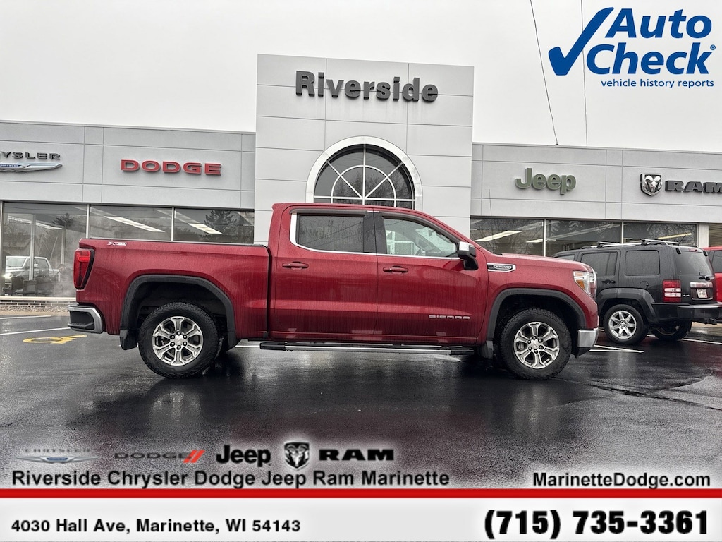 Certified 2019 GMC Sierra 1500 SLE Truck Crew Cab