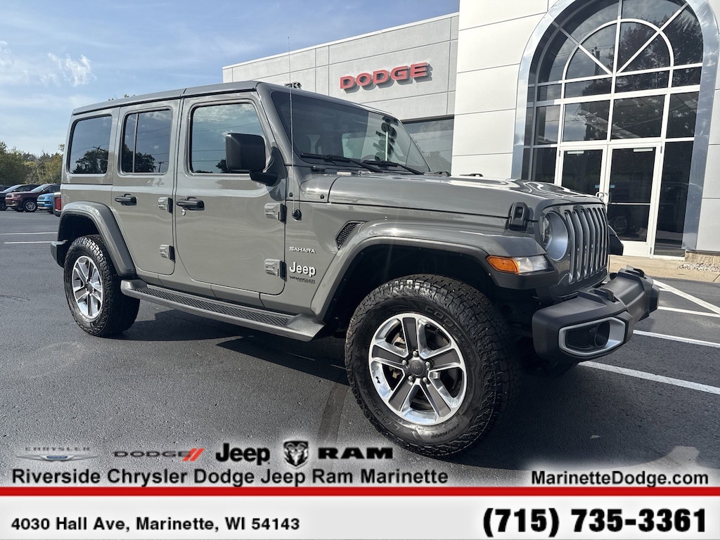 Certified 2022 Jeep Wrangler Unlimited Sahara SUV