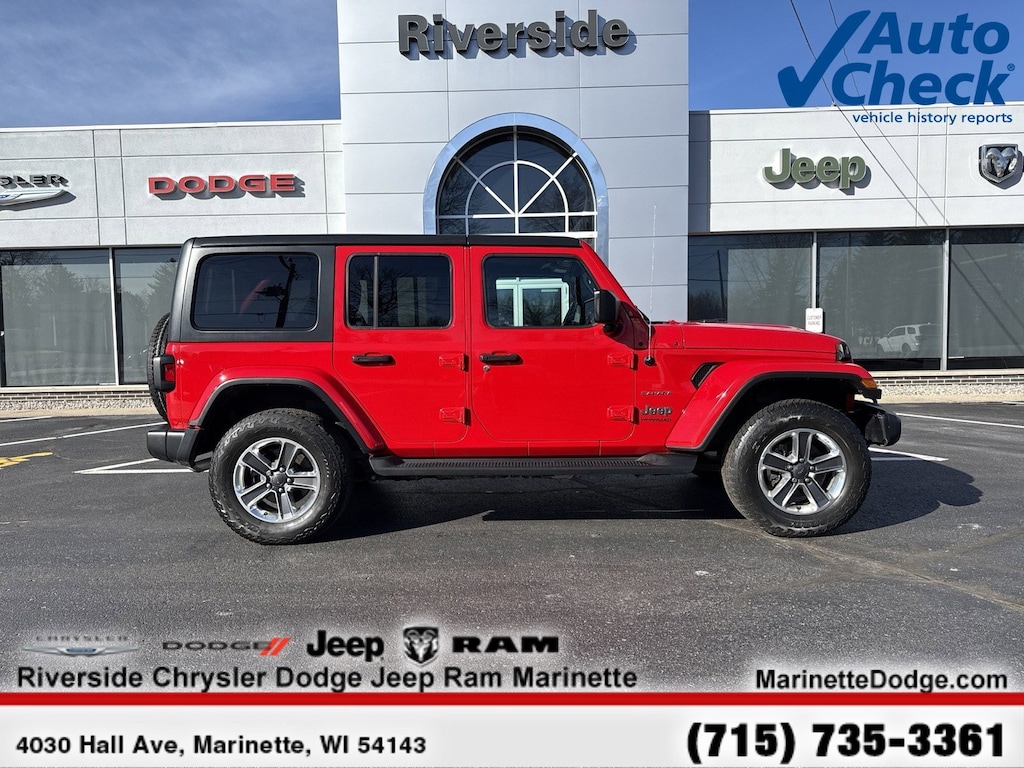 Used 2021 Jeep Wrangler Unlimited Sahara SUV