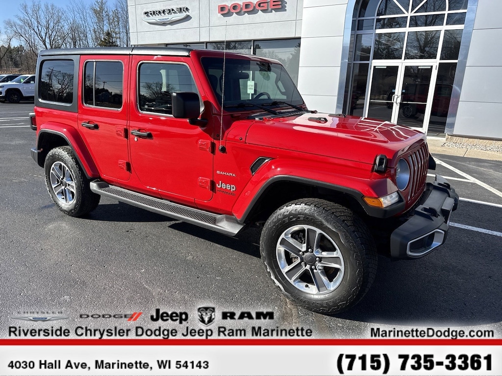 Used 2021 Jeep Wrangler Unlimited Sahara SUV