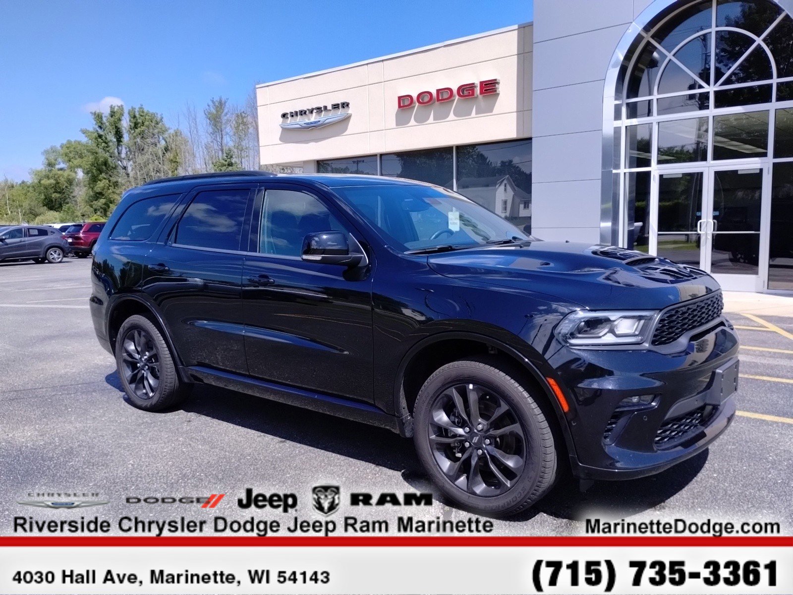 Used 2023 Dodge Durango GT with VIN 1C4RDJDG3PC599347 for sale in Marinette, WI