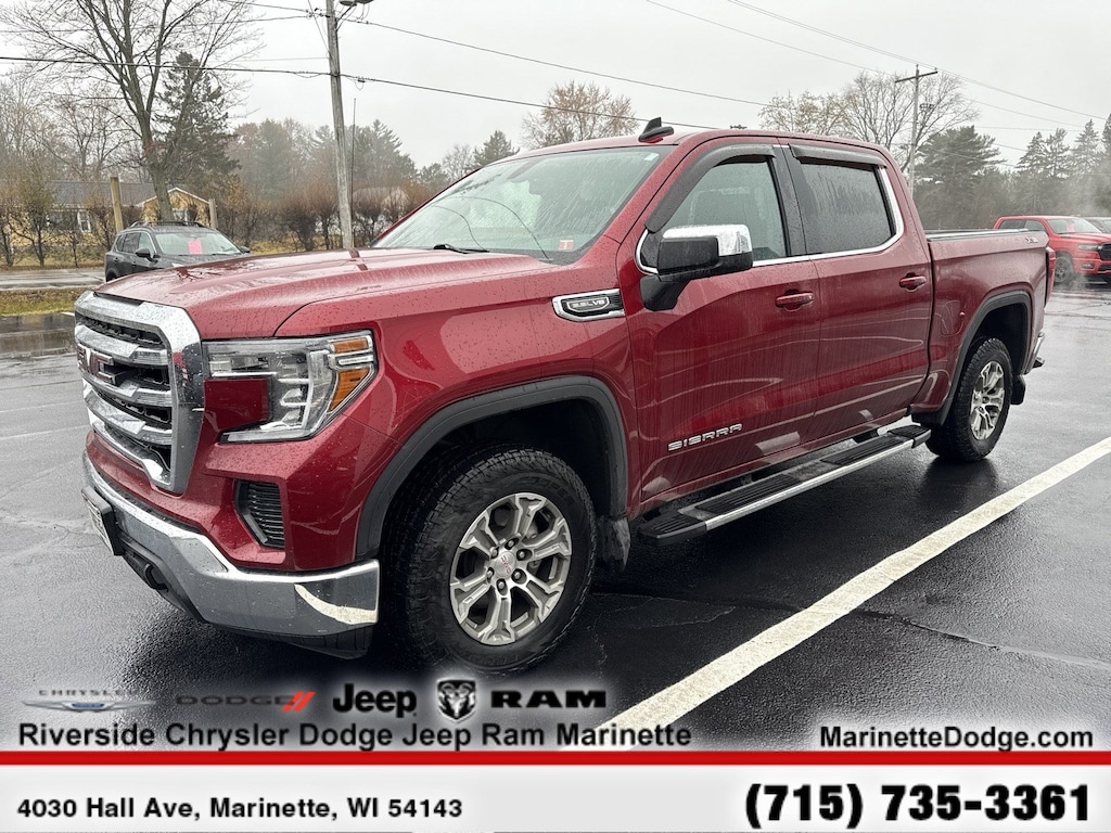 Certified 2019 GMC Sierra 1500 SLE Truck Crew Cab