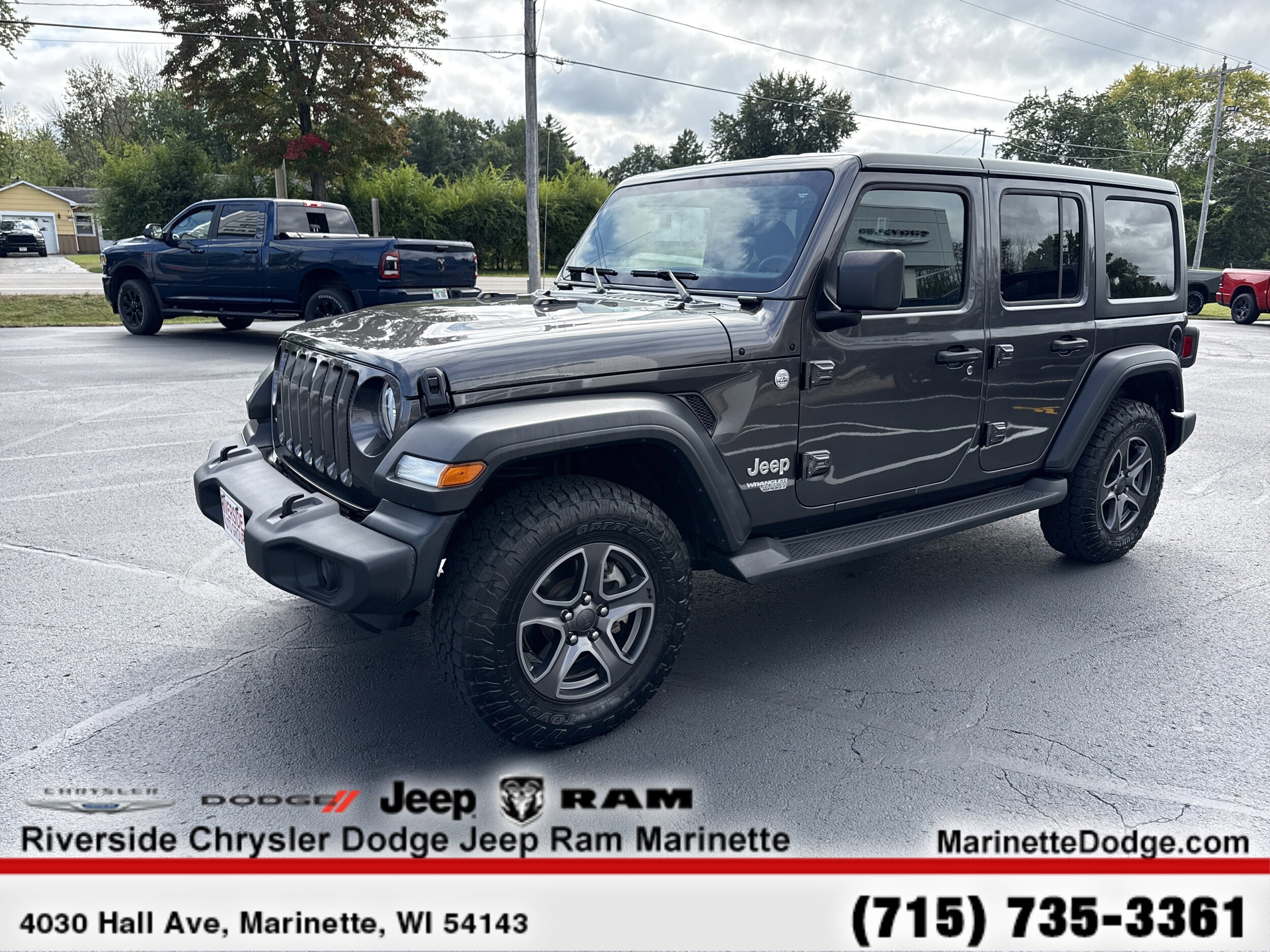 2018 Jeep Wrangler Unlimited Sport S photo 3