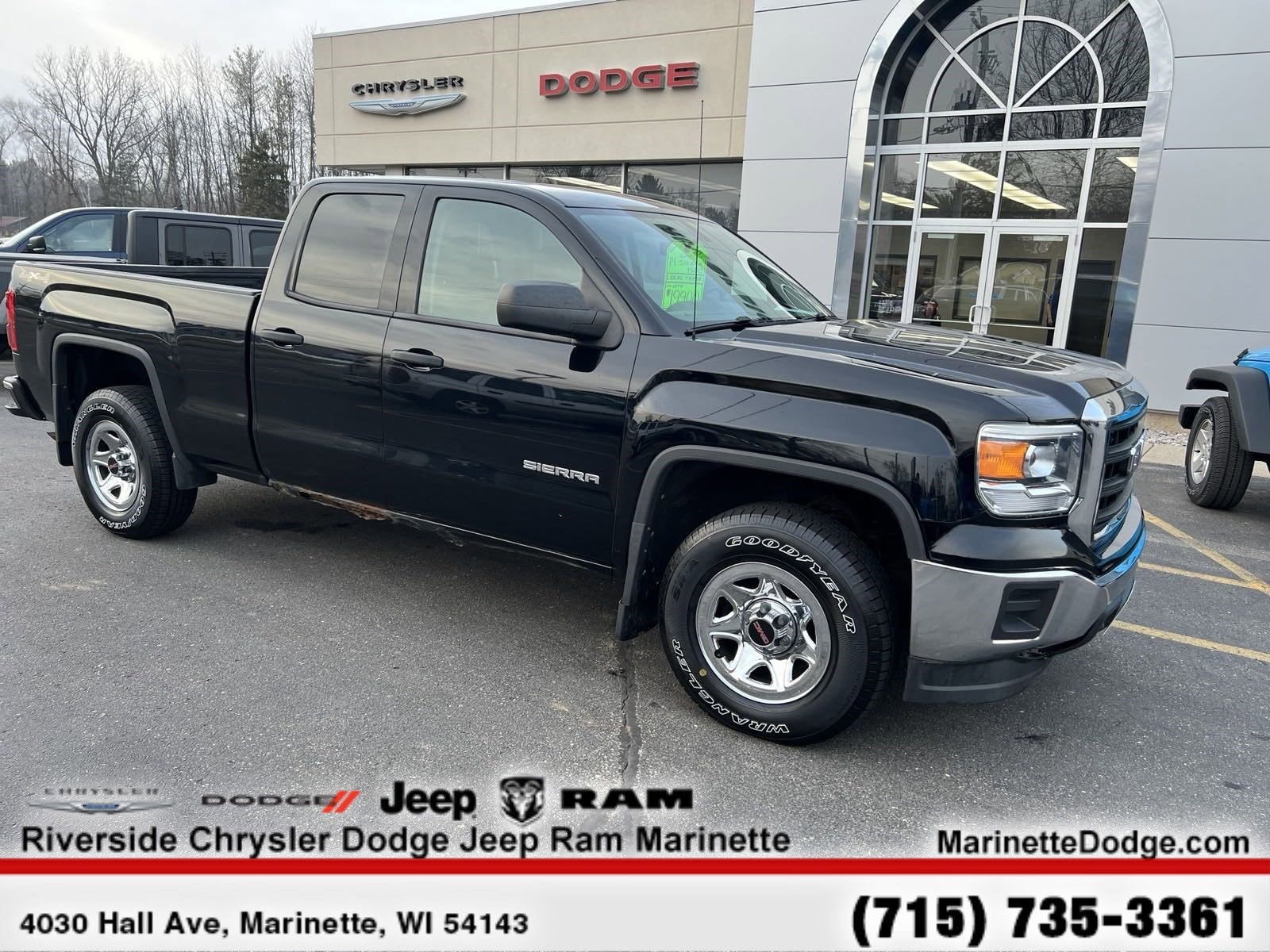 Used 2014 GMC Sierra 1500 1SA with VIN 1GTV2TEC5EZ360906 for sale in Marinette, WI