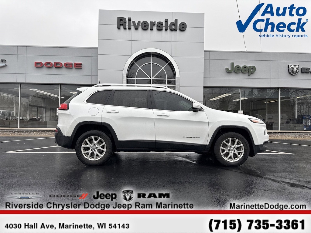 Certified 2017 Jeep Cherokee Latitude 4x4 SUV