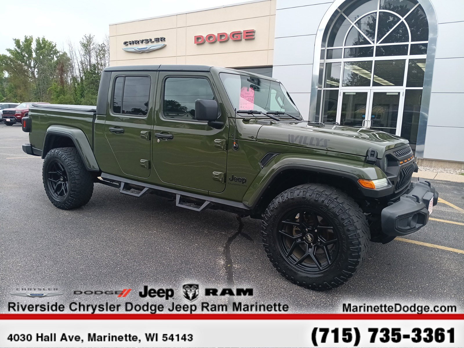 Used 2021 Jeep Gladiator WILLYS with VIN 1C6HJTAGXML576977 for sale in Marinette, WI