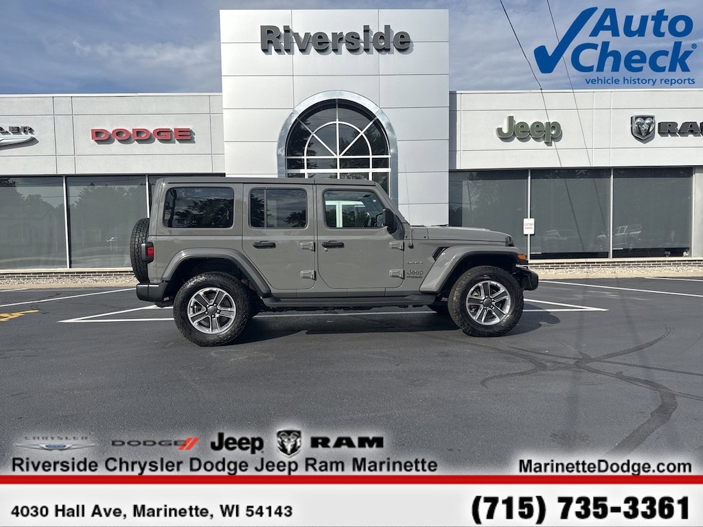 Certified 2022 Jeep Wrangler Unlimited Sahara SUV