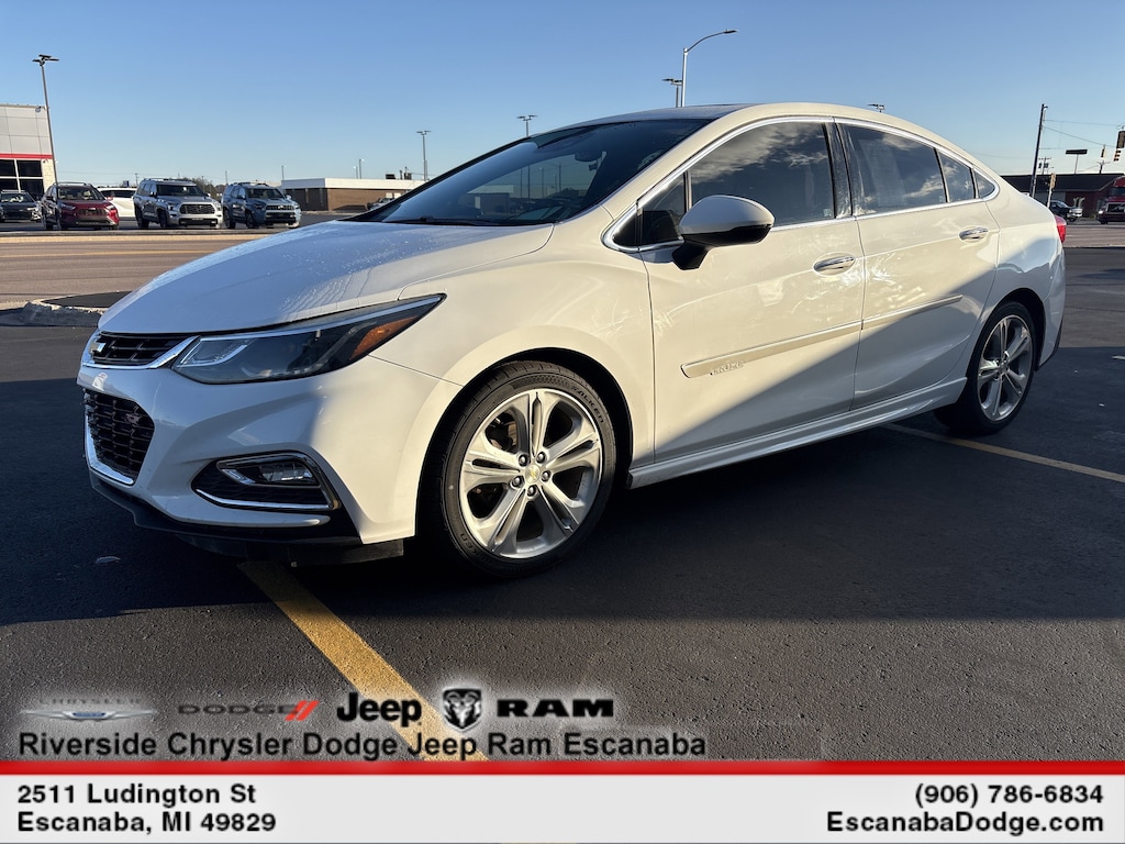 Certified 2018 Chevrolet Cruze Premier Sedan