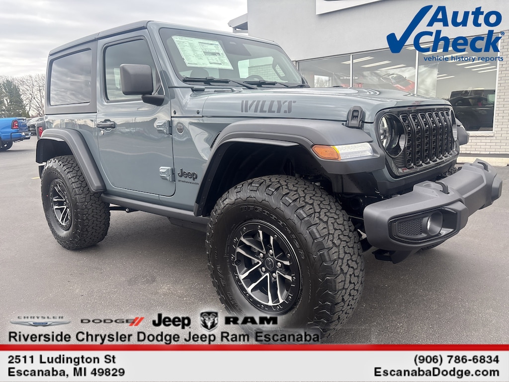 New 2026 Jeep Wrangler Willys Sport Utility