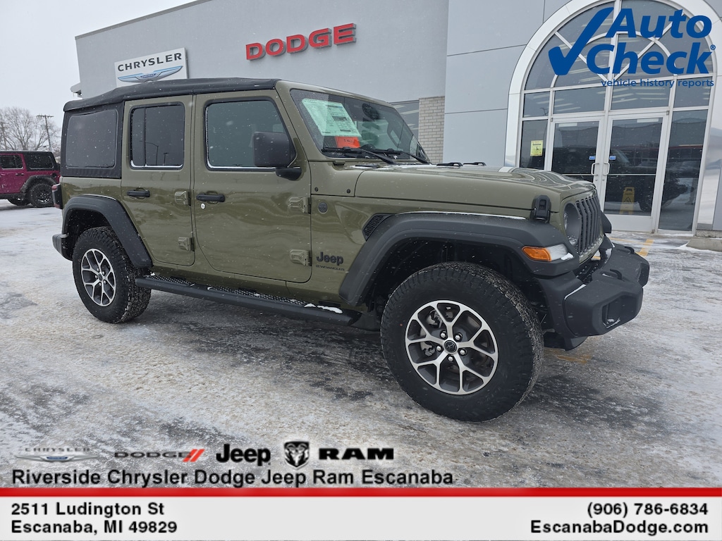 New 2026 Jeep Wrangler Sport S Sport Utility