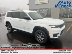 New 2025 Jeep Grand Cherokee L Limited Sport Utility 22294 near Escanaba, MI