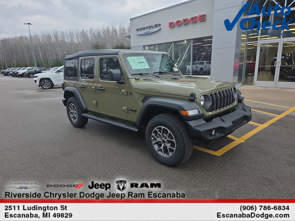 New 2026 Jeep Wrangler Sport S Sport Utility