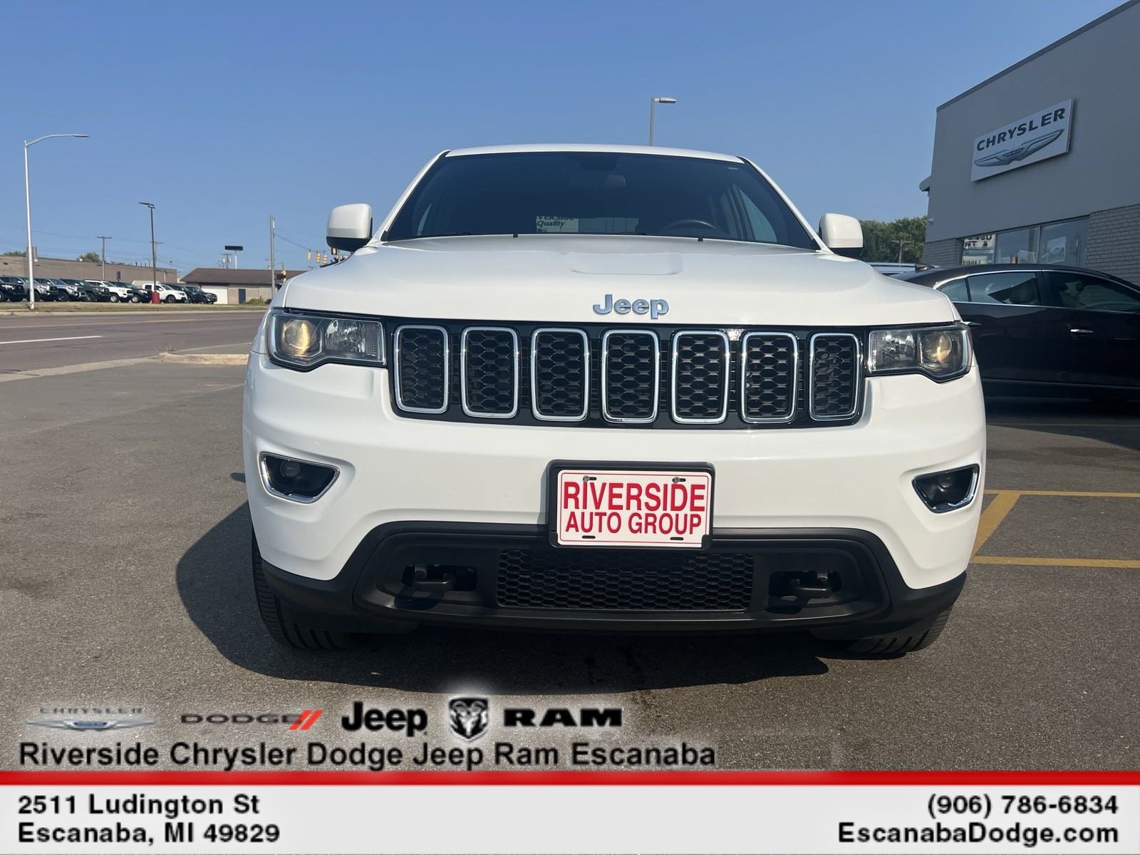 Used 2021 Jeep Grand Cherokee Laredo E with VIN 1C4RJFAG2MC621960 for sale in Escanaba, MI