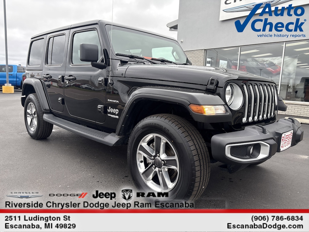 Certified 2022 Jeep Wrangler Unlimited Sahara SUV